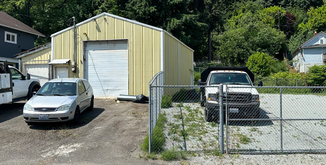 Small Contractor Shop and Yard Sound Commercial Partners South King